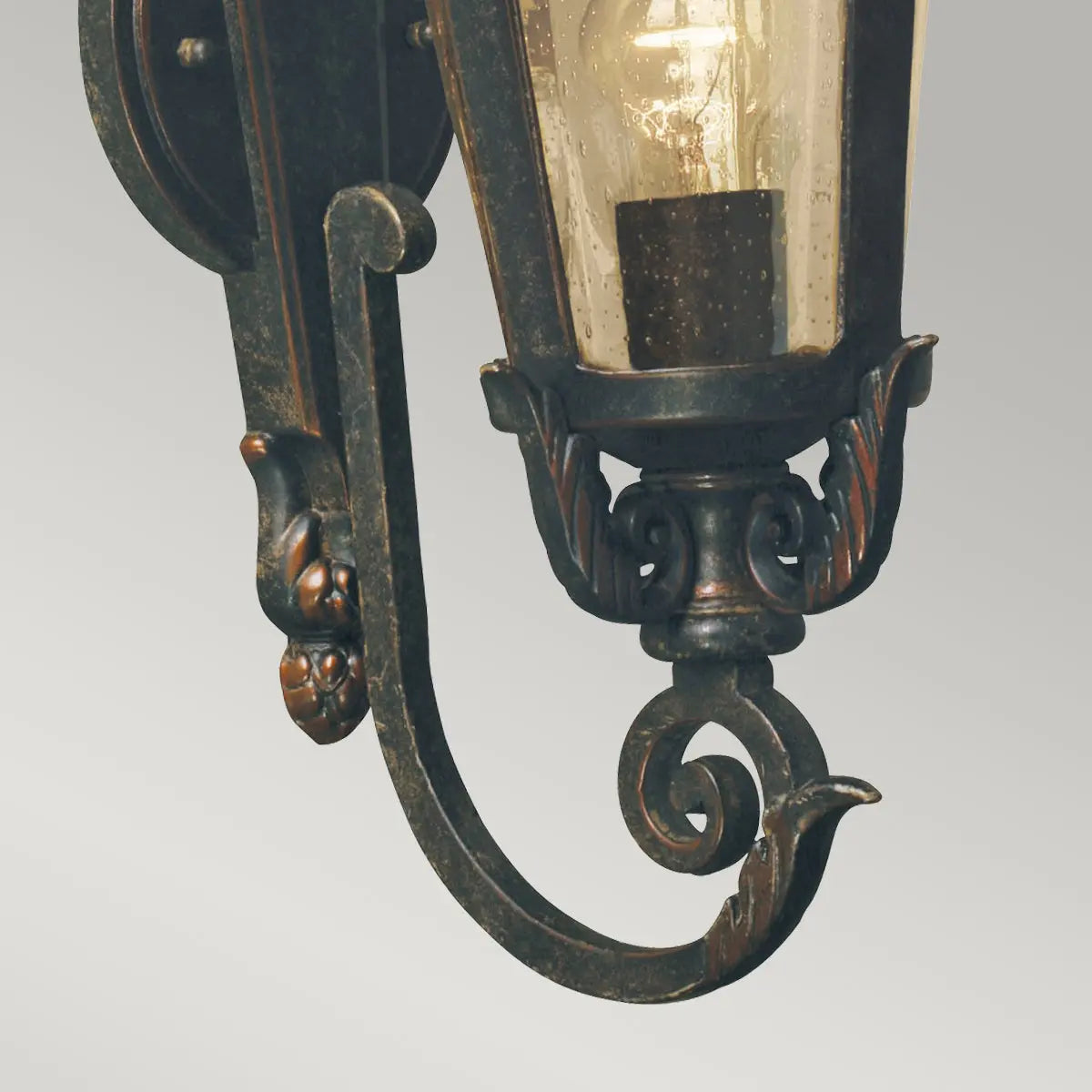 Baltimore 1 Light Medium Wall Lantern — close-up design detail 3