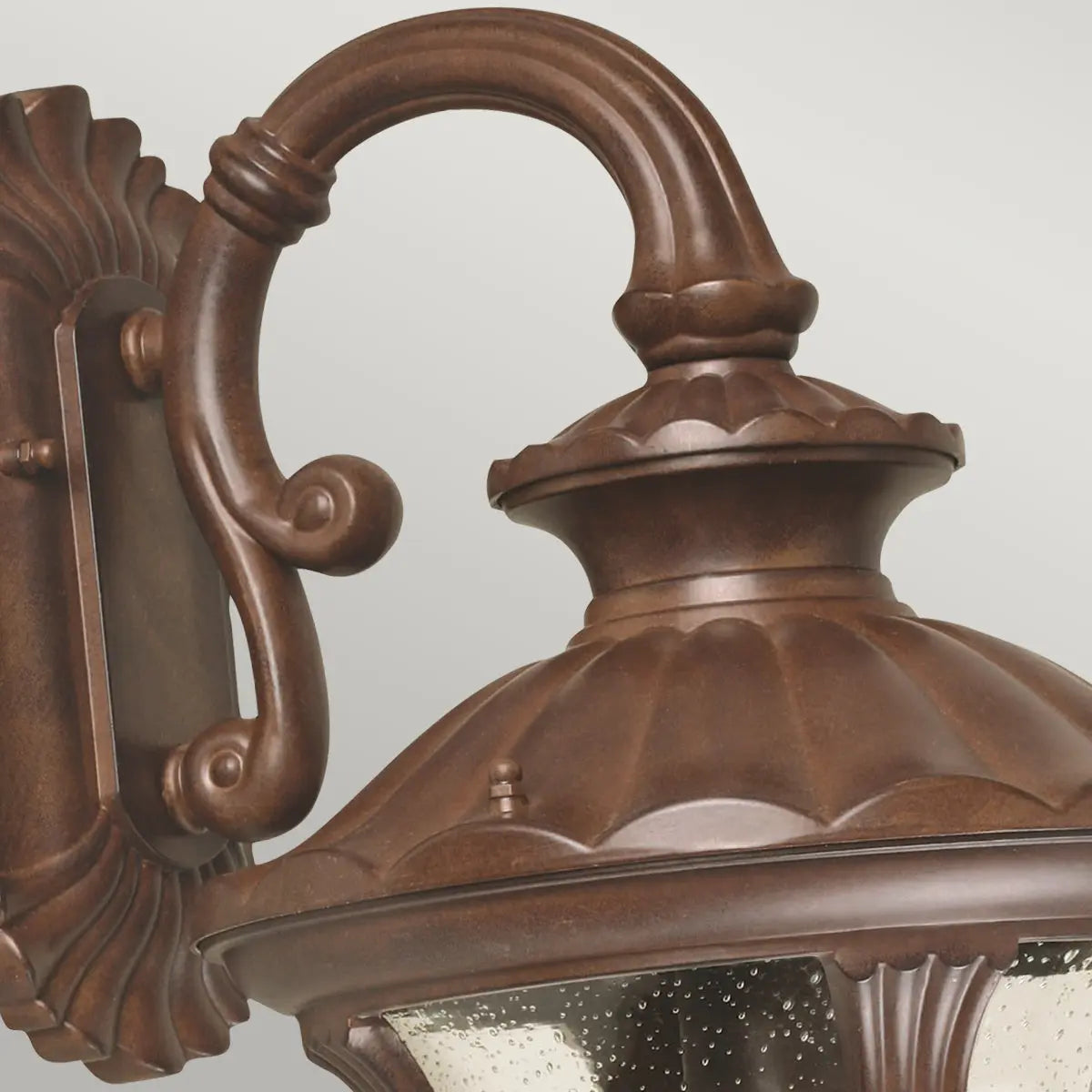 Chicago 1 Light Medium Down Wall Lantern — close-up design detail