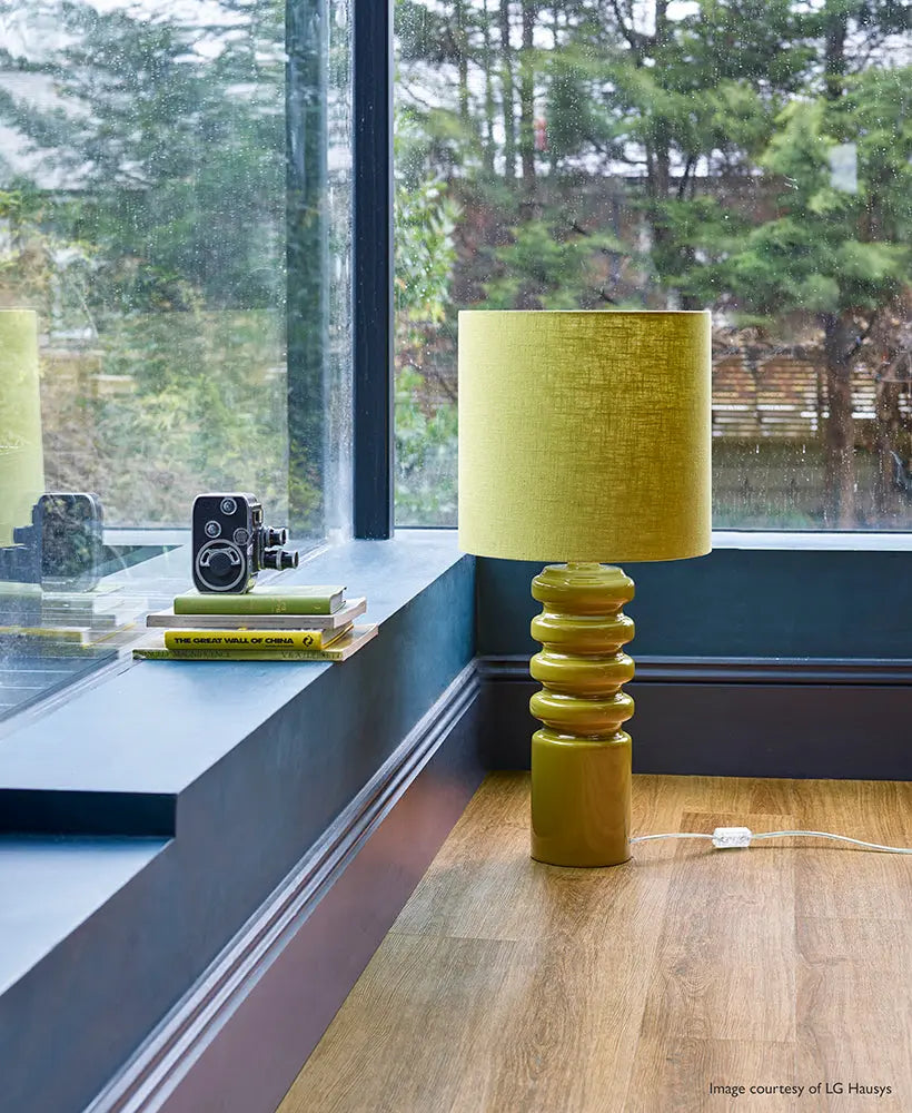 Contour Table Lamp - Lime — alternate product view 1