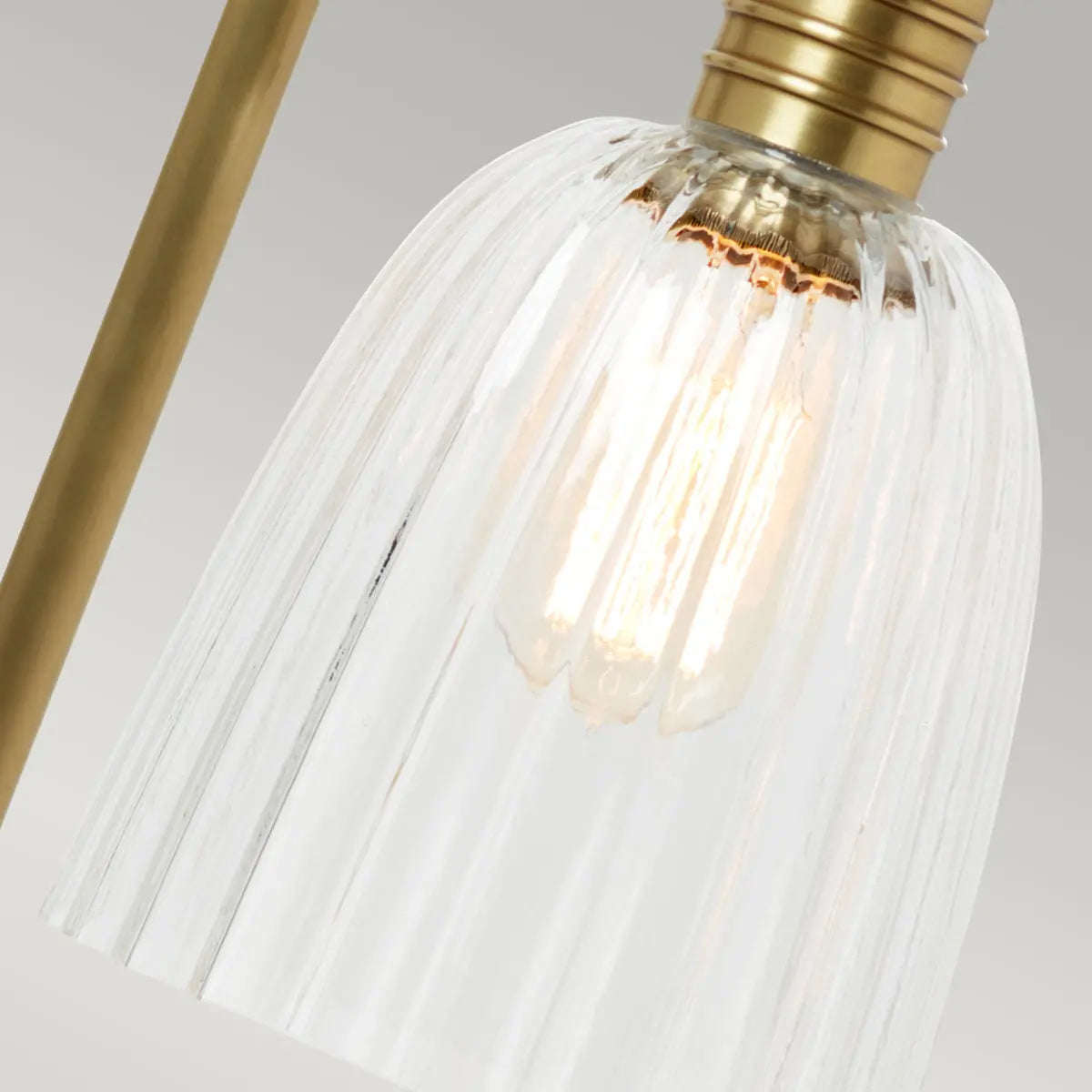 Douille Table Lamp - Aged Brass — close-up design detail 2