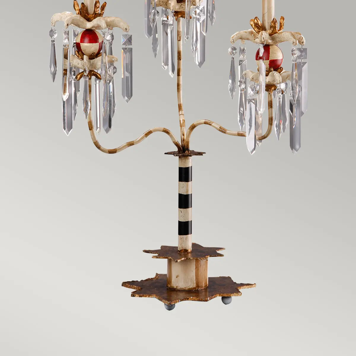Birdland 3 Arm Table Lamp — close-up design detail 2