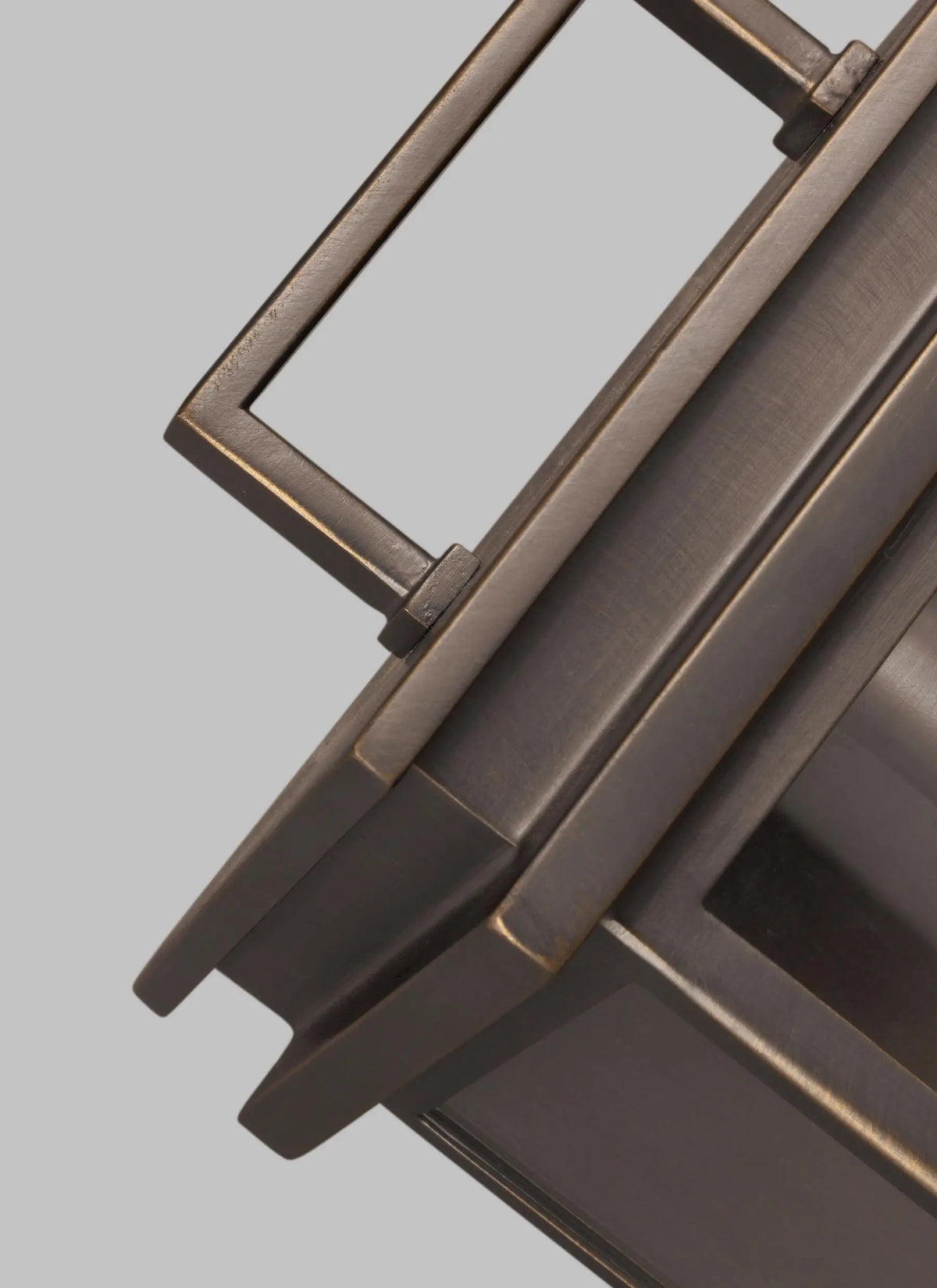 Glenview 1 Light Wall Lantern — close-up design detail 2