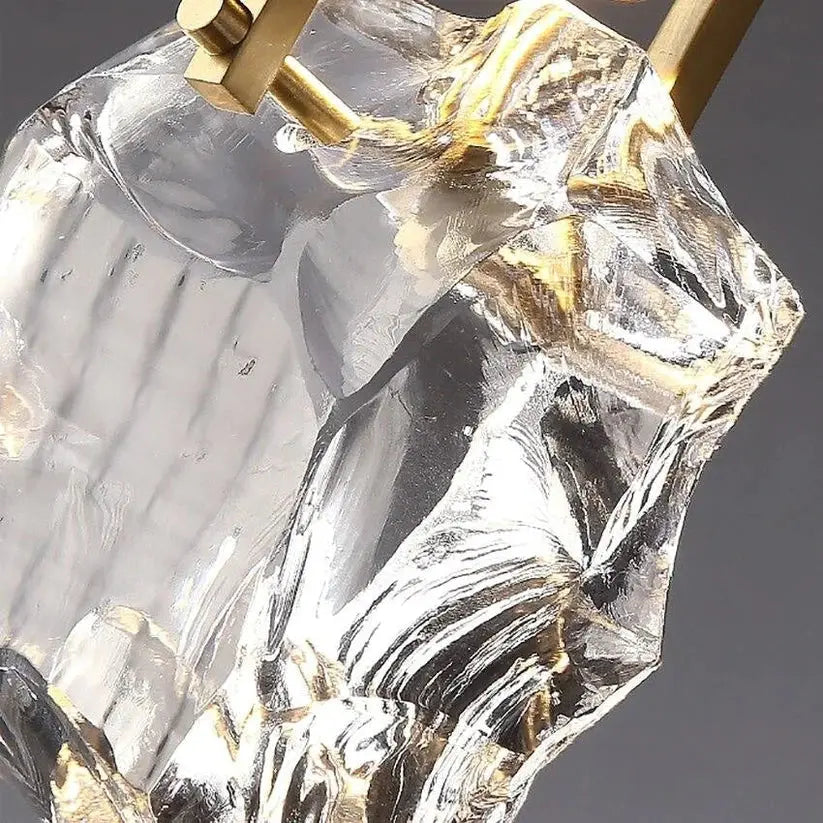 Iceberg Led Crystal Wall Light — close-up design detail