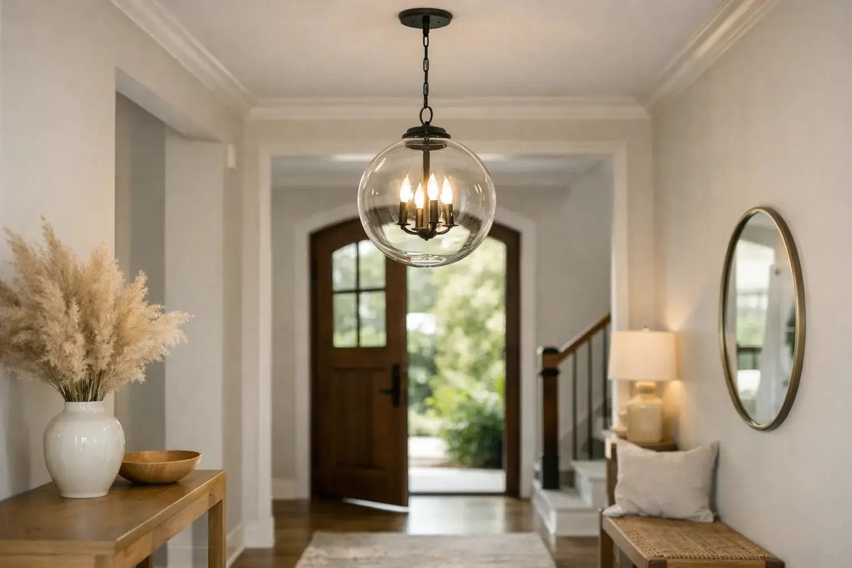Entryway Pendant Lighting That Sets the Tone