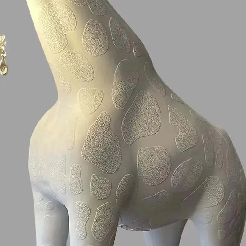 Art Sculpture Giraffe Chandelier - White — alternate product view 11