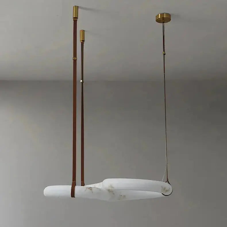 Contemporary Nordic Alabaster Designer Chandelier — alternate product view 9
