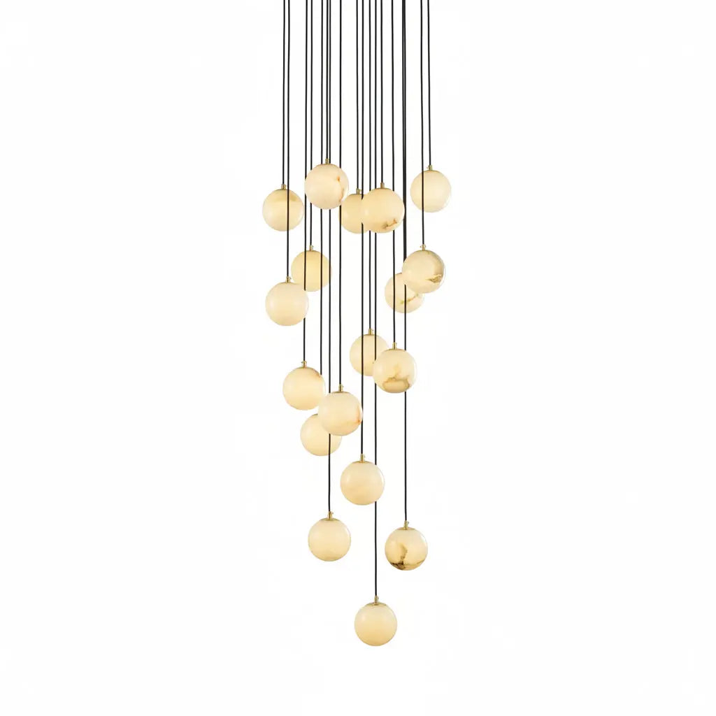 Marble Chandelier Global Pendant — alternate product view 1
