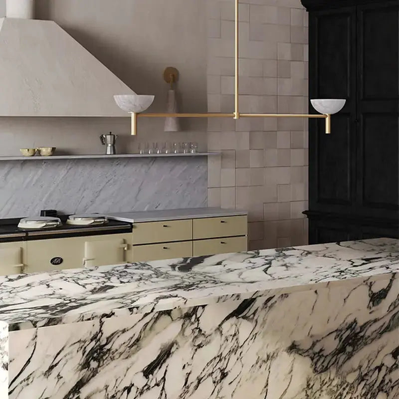 Alabaster Kitchen Island Light — product view
