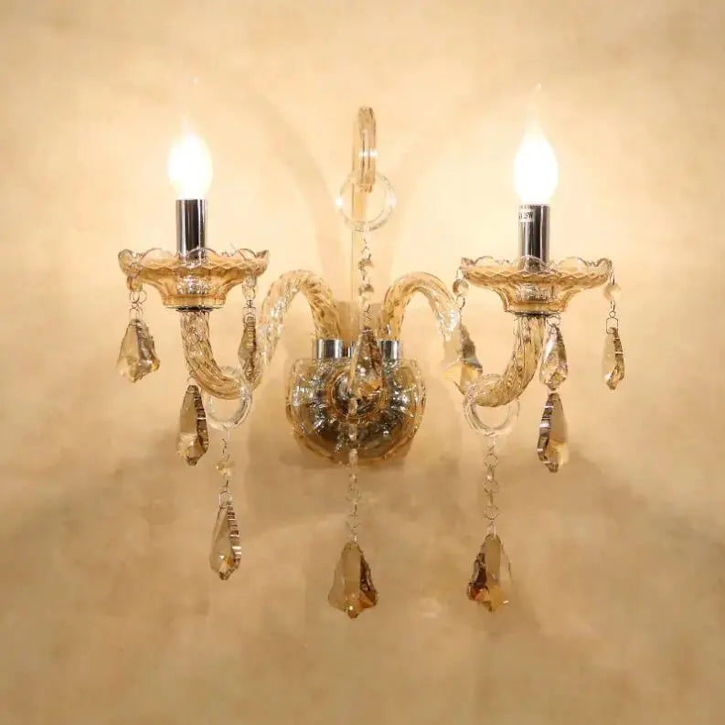 Cognac Unique Wall Luxury Lamp — alternate product view 3