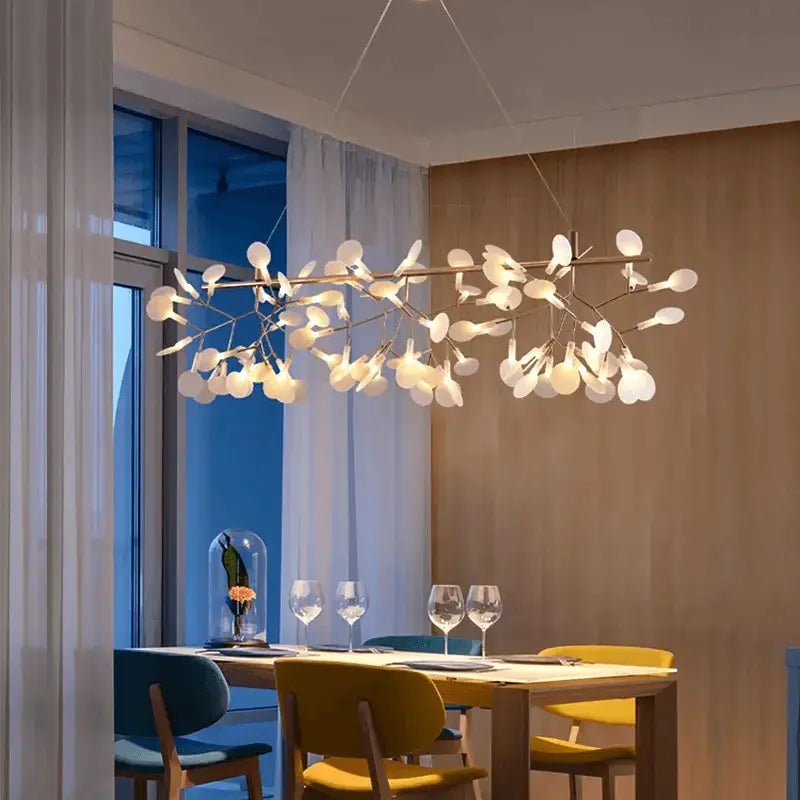 Designer Industrial Firefly Chandelier — alternate product view 3