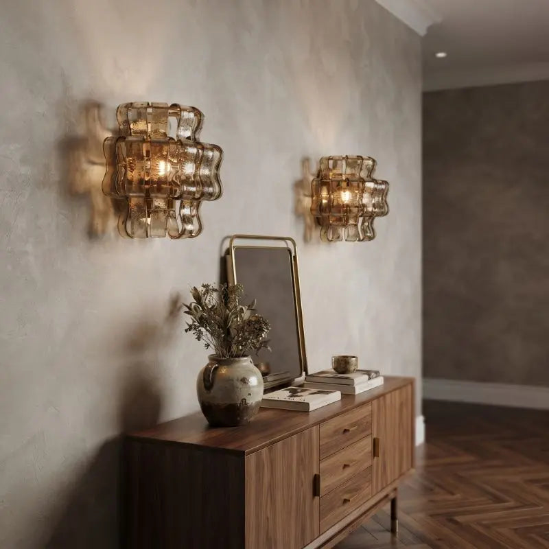 Luxury Glass Designer Wall Light — product view