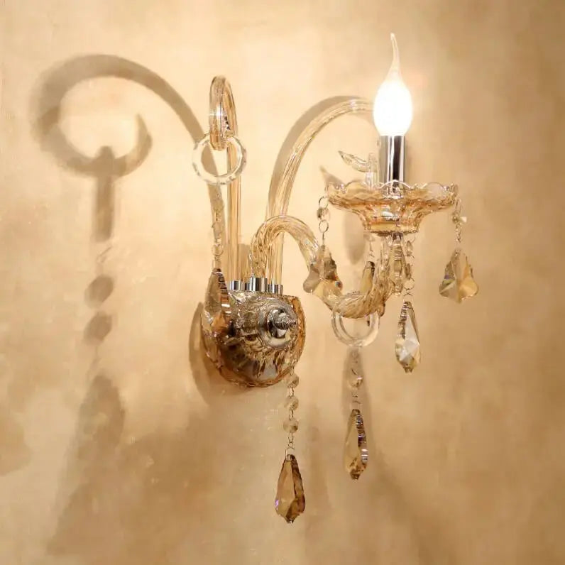 Cognac Unique Wall Luxury Lamp — alternate product view 4