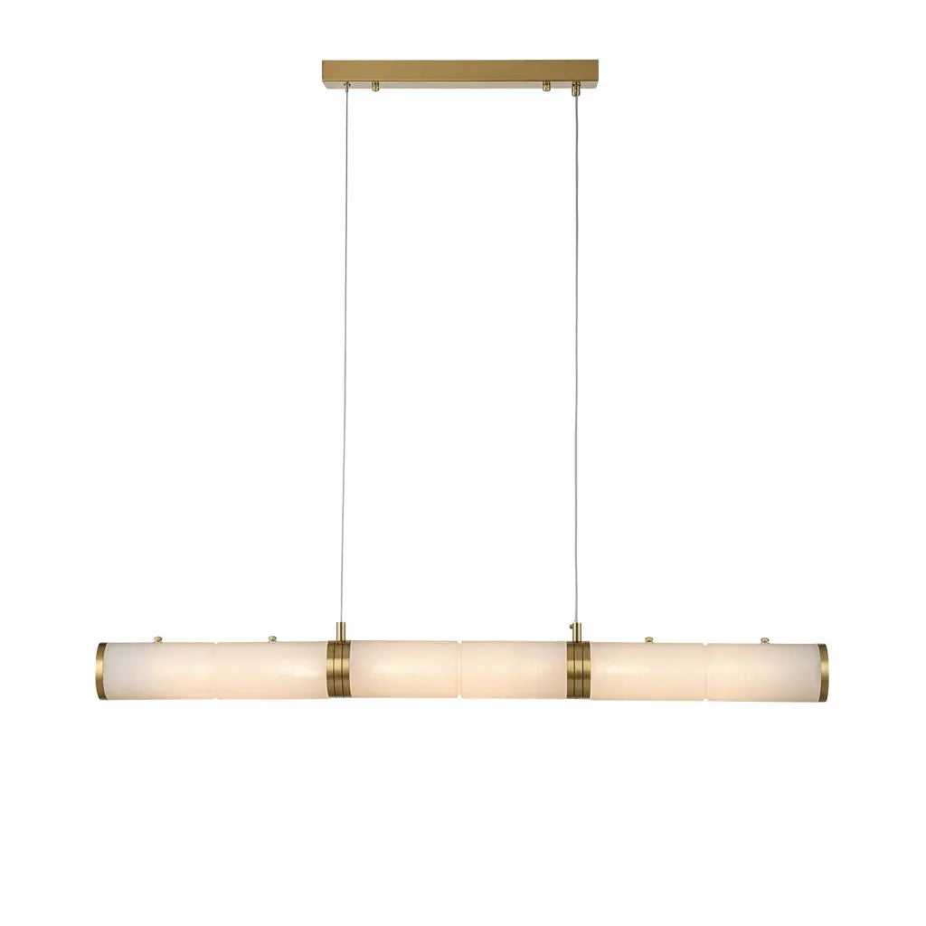 Alabaster Linear Chandelier — alternate product view 1