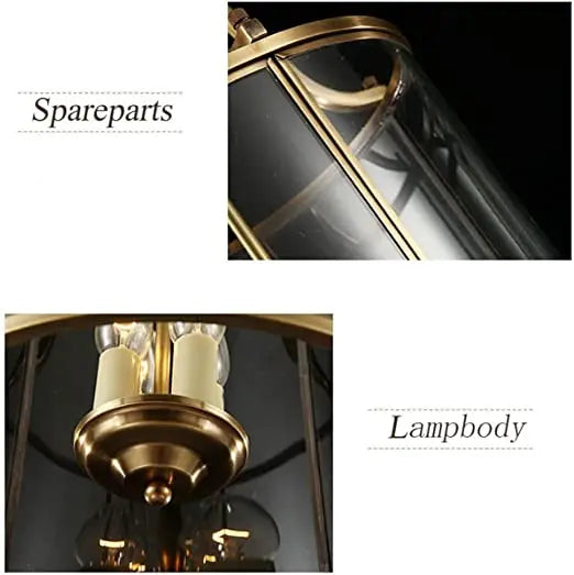 American Vintage Copper Chandeliers — alternate product view 7
