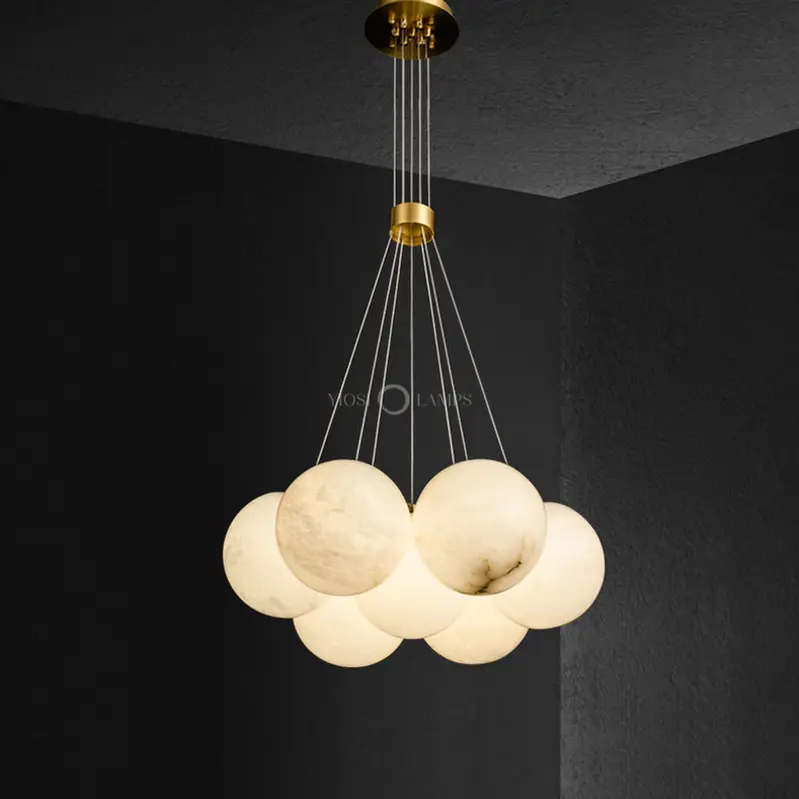 Modern Pearl Alabaster Light — alternate product view 6