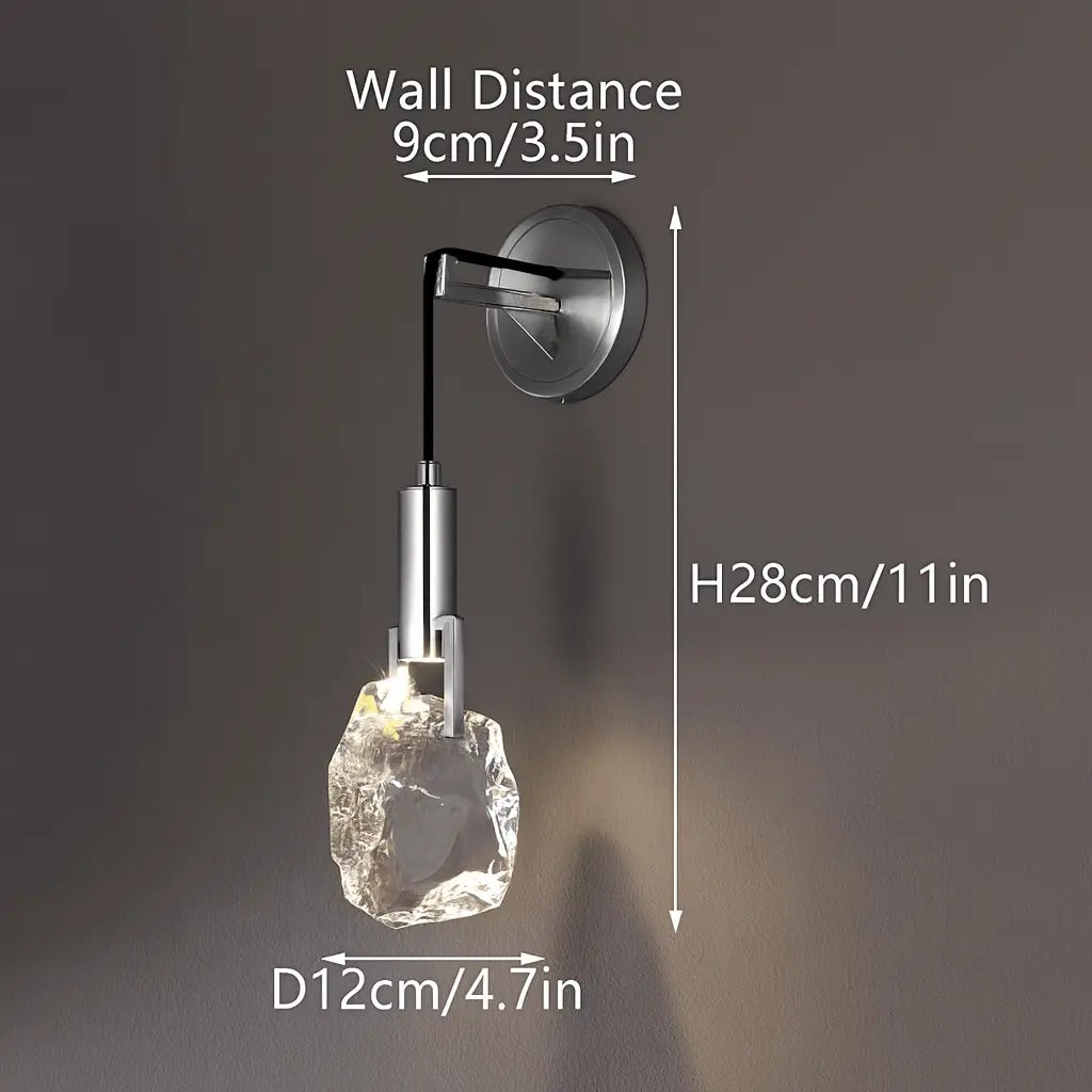 Iceberg Led Crystal Wall Light — alternate product view 2