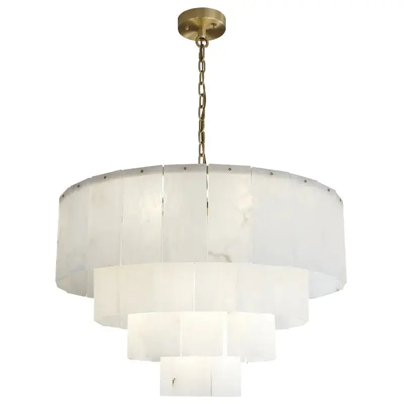 Marble Chandelier Modern Multi-Layer — alternate product view 1