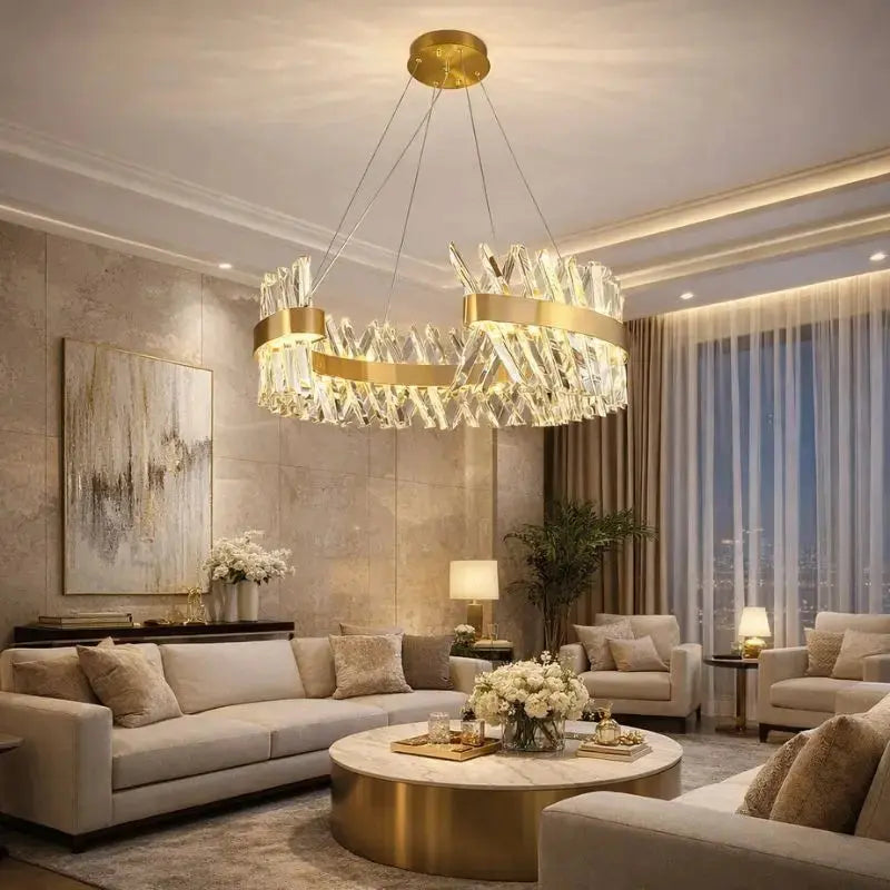 Crystal Luxury Chandelier — close-up design detail 2