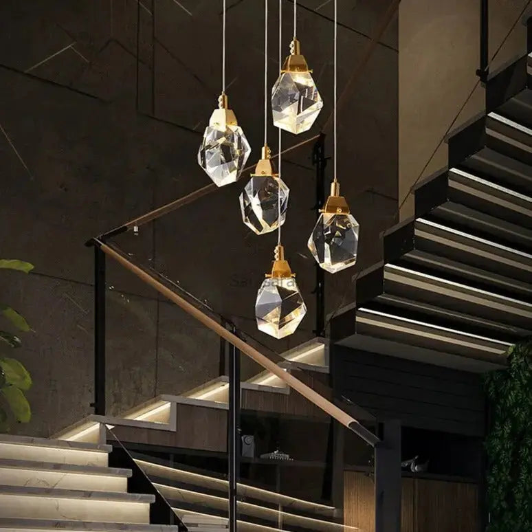 Iris Copper Designer Pendant Light — alternate product view 3