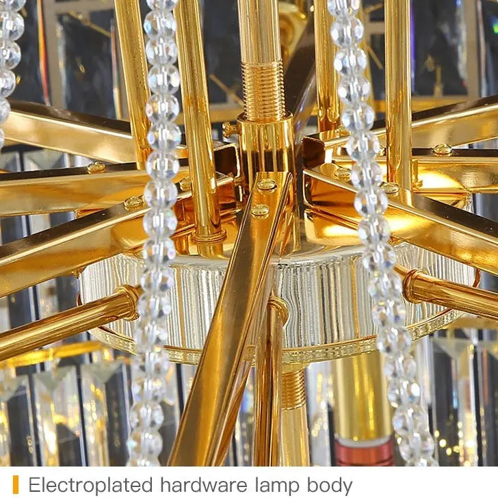 Brass Globe Art Decor Chandelier — alternate product view 6