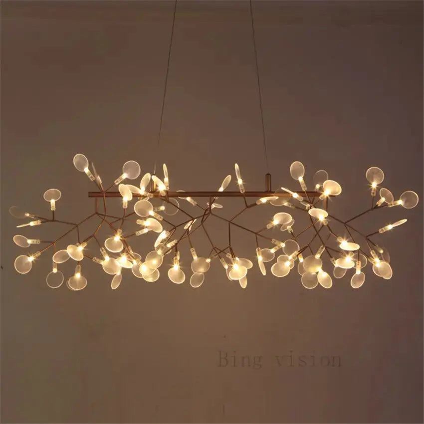 Designer Industrial Firefly Chandelier — alternate product view 8