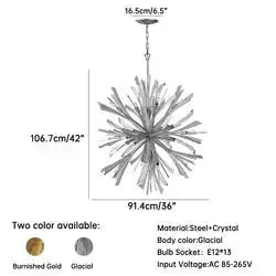Creative Design Luxury Pendant Chandelier — alternate product view 9