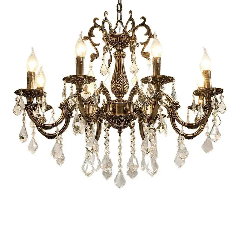 Crystal New Fashion Bedroom Chandelier — alternate product view 1