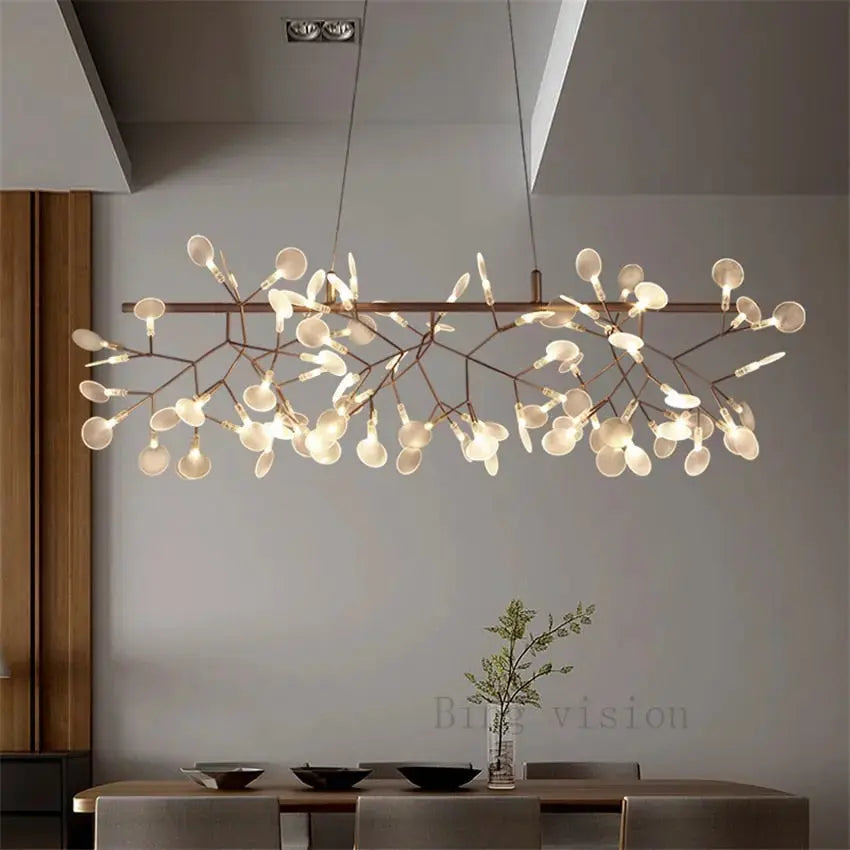 Designer Industrial Firefly Chandelier — alternate product view 6