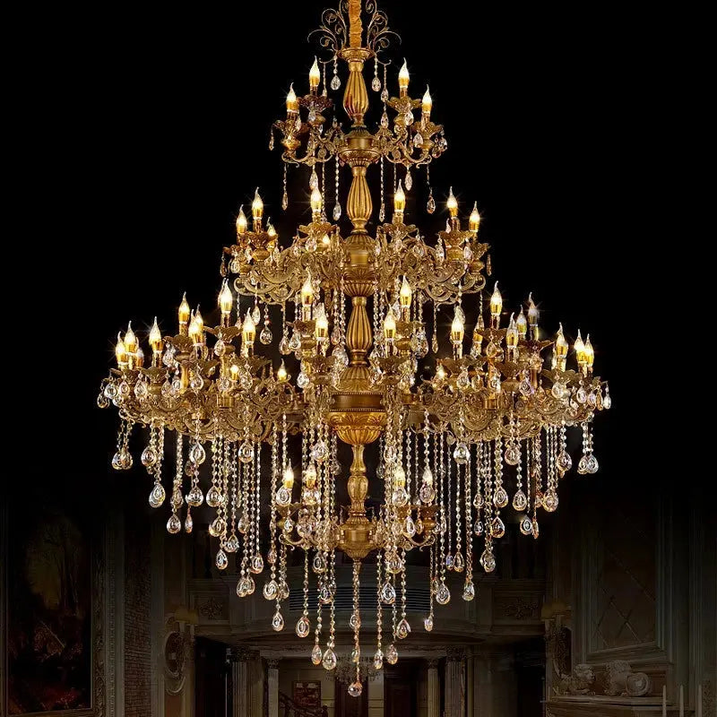 Luxurious Huge Crystal Chandelier — alternate product view 2