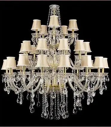 Classic 3 layers Crystal Chandelier — alternate product view 7