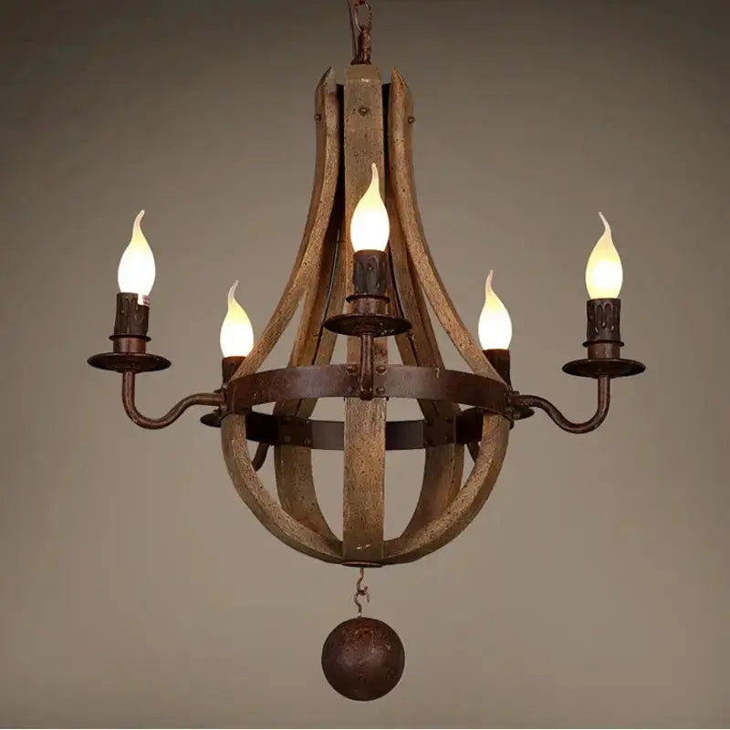 Living Room Vintage Chandelier Decoration — alternate product view 1