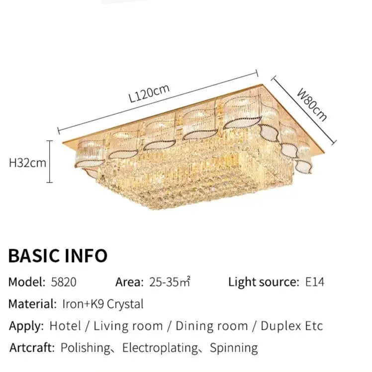 Modern Ceiling Chandelier — alternate product view 9