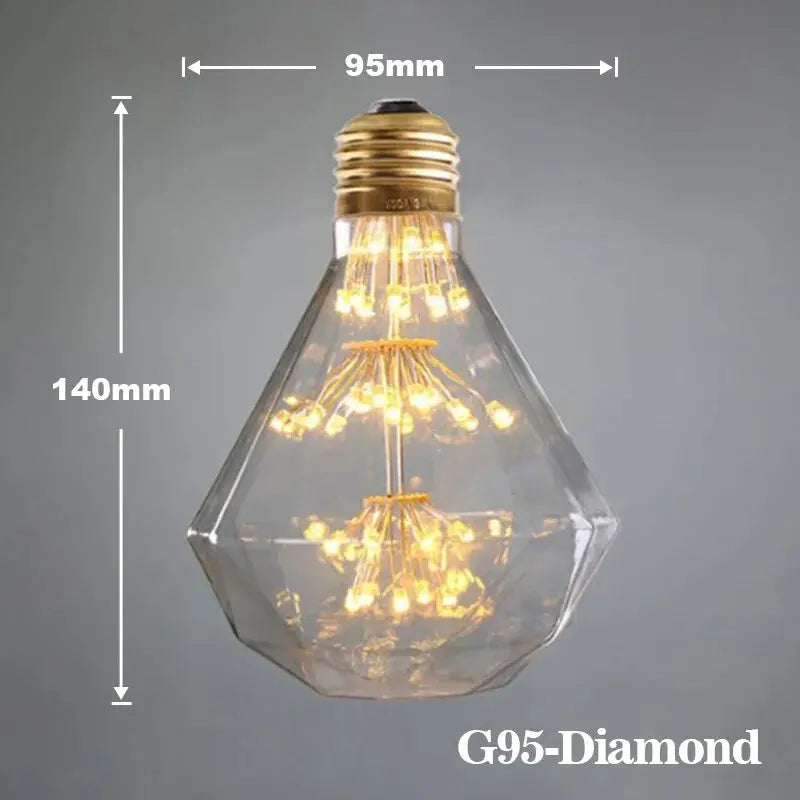 LED Edison Vintage Starry Sky Lamp — alternate product view 14