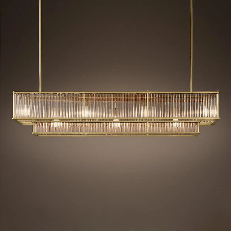 Lucien decorative lighting range with polished copper and crystal accents — catalogue view 4