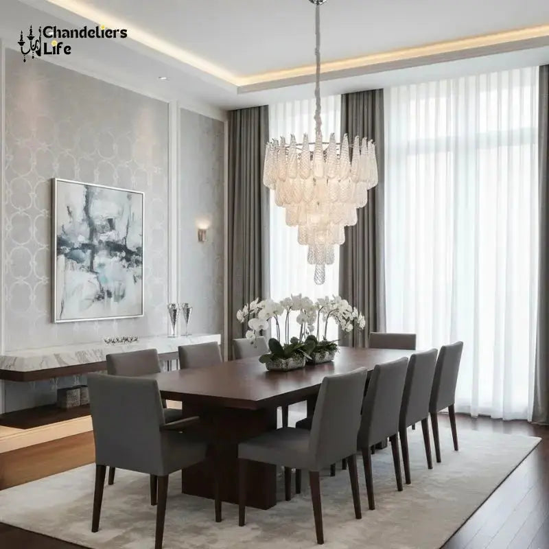 Glass Leaf Wall Light — shown in an interior setting 6