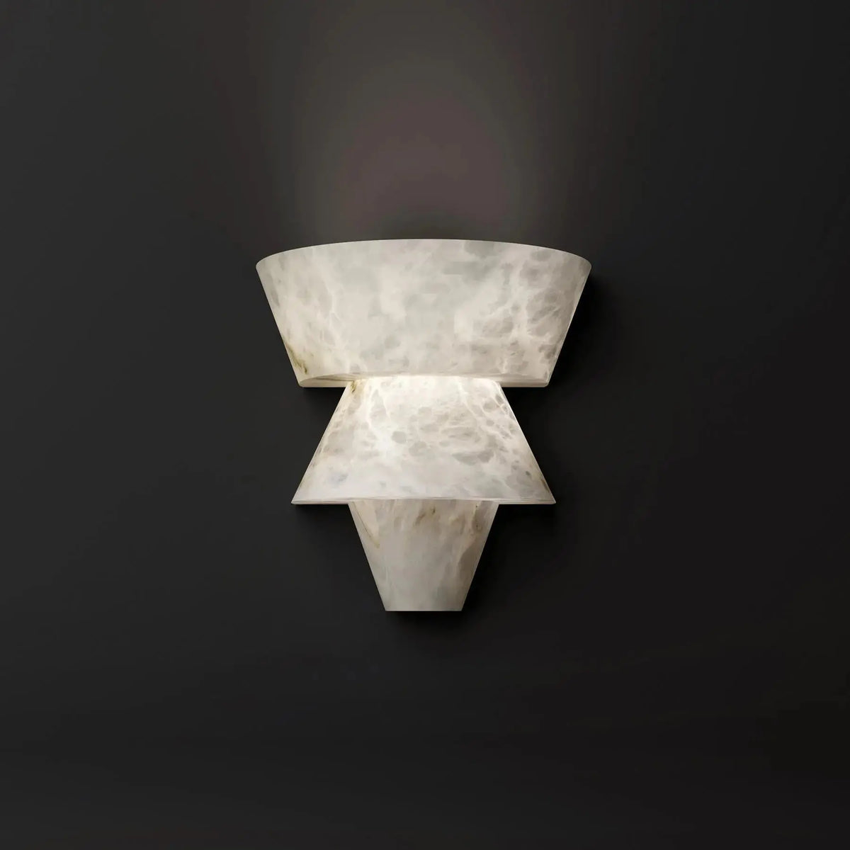 Suri Alabaster Wall Light — alternate product view 1