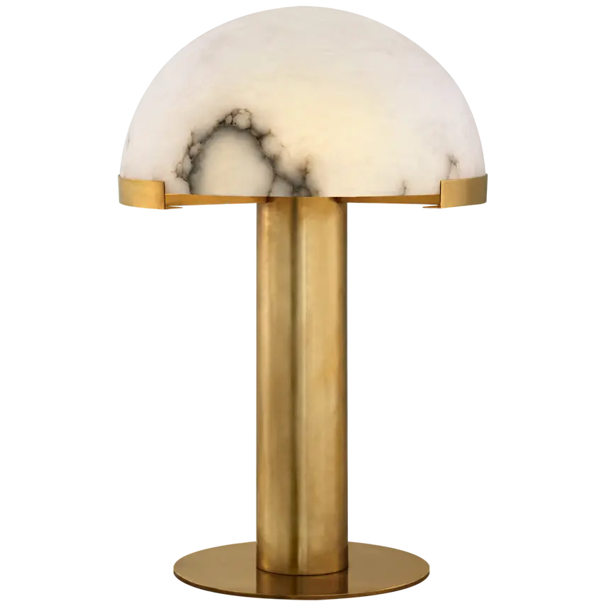 Marble Melange Elongated Table Lamp — product view