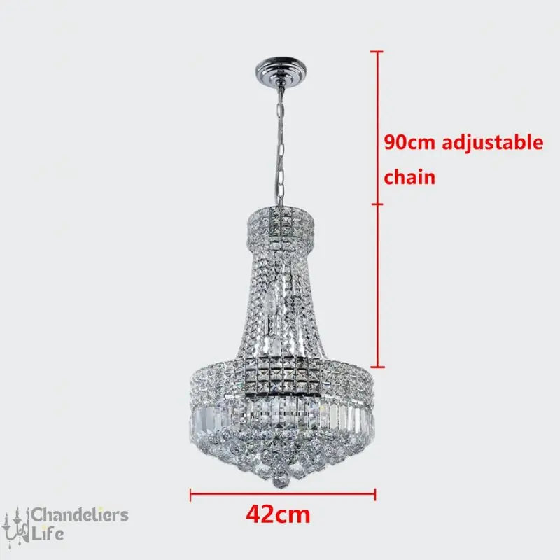 Modern Crystal Chandeliers for Dining Room — close-up design detail 2