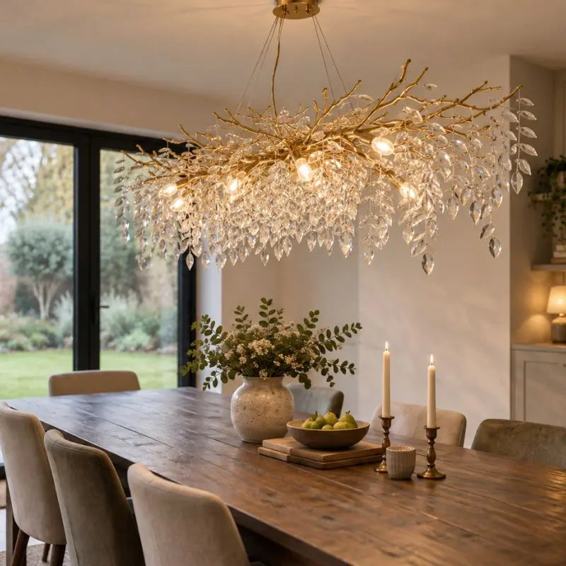 Modern Dining Branch Chandelier — shown in an interior setting 6
