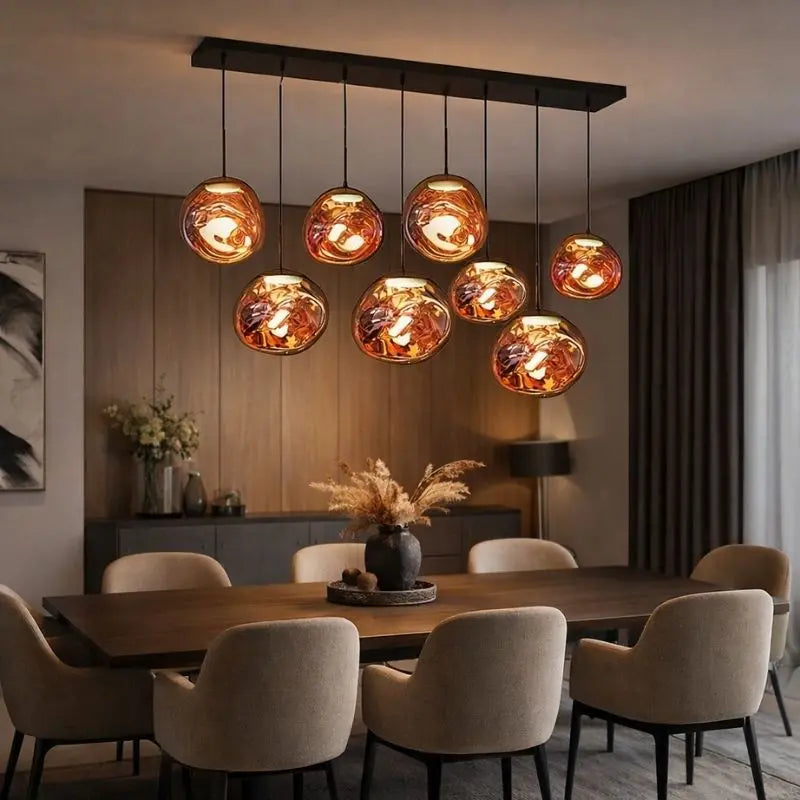 Modern Lava Nordic Chandeliers — product view