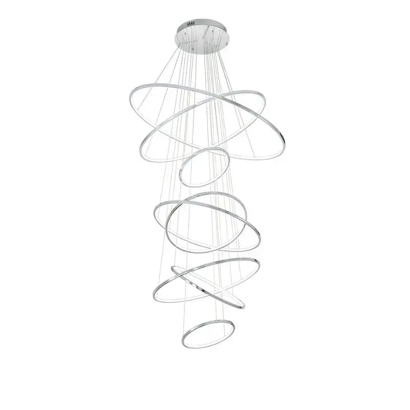 Elegant Modern Ring Chandelier — alternate product view 8