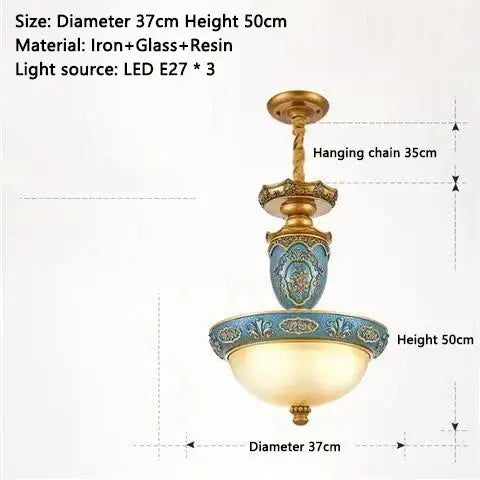 European Chandelier Mid Century Modern Lighting — alternate product view 6