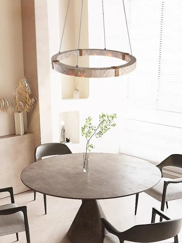 2025 New Trend Home Decoration Stone Chandelier — alternate product view 4