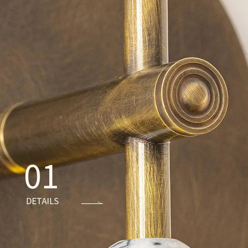 Valenne Antique Brass Wall Light — alternate product view 5