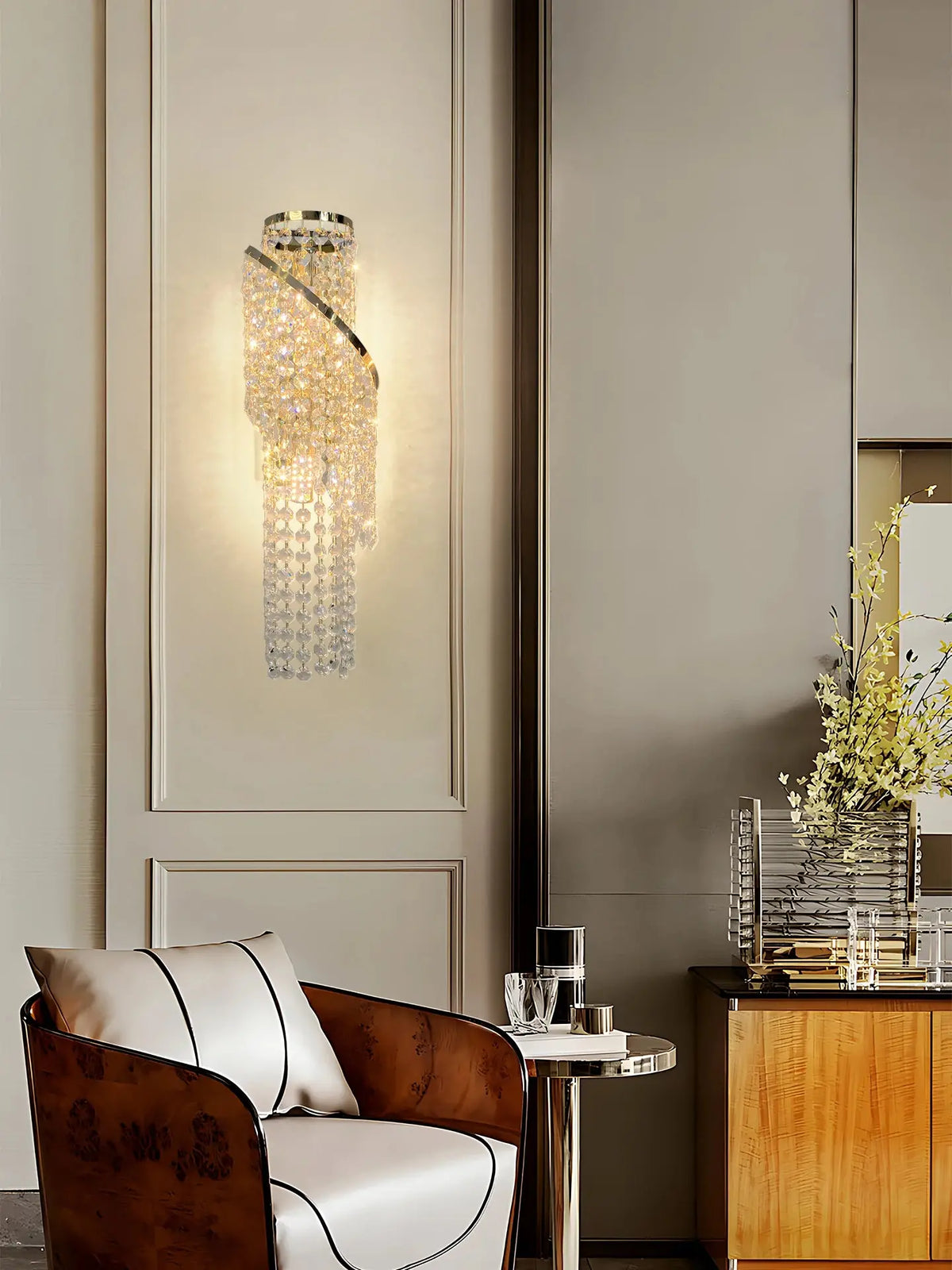 Entrance Luxury Crystal Wall Lamp — alternate product view 2