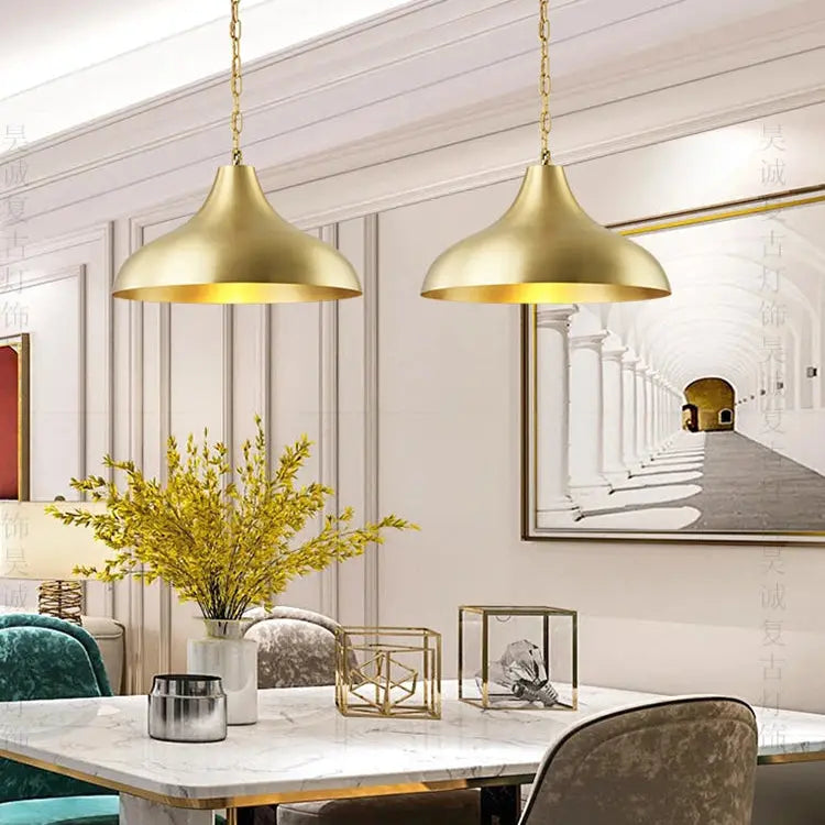 American Brass Pendant Lights — alternate product view 6