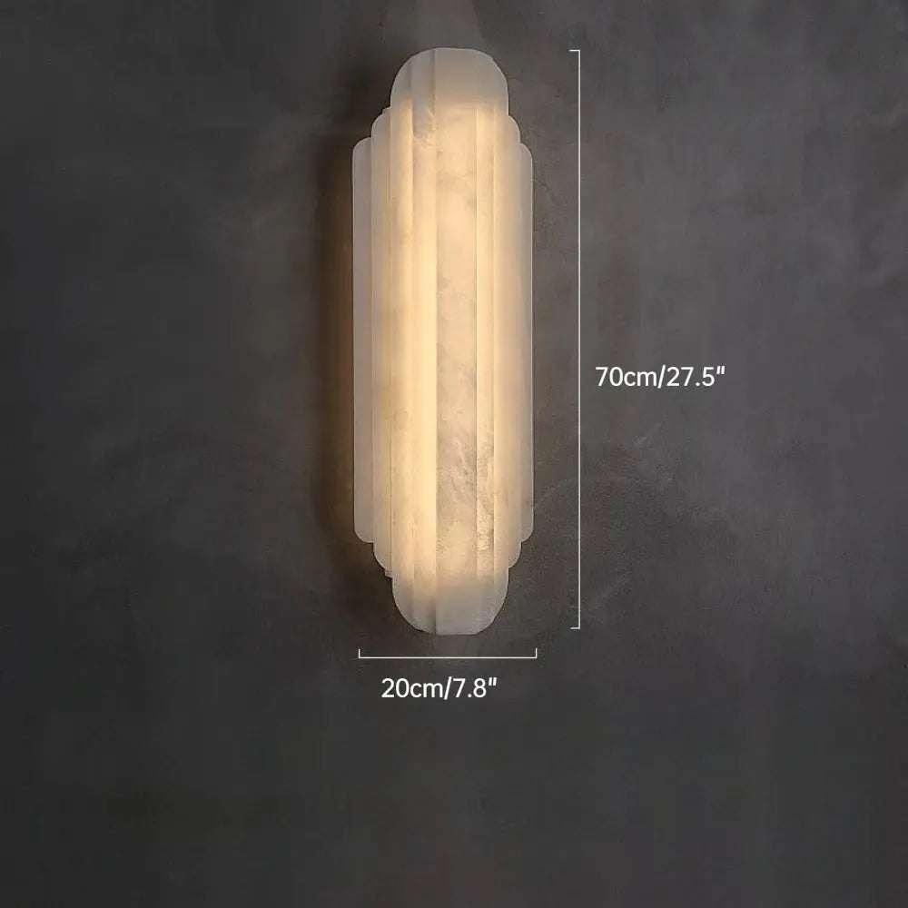 Avelisse Natural Marble Bedside Wall Lamp — alternate product view 7