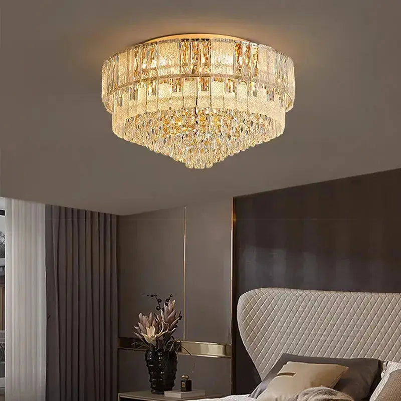 Luxury Crystal New Ceiling Lamp — product view