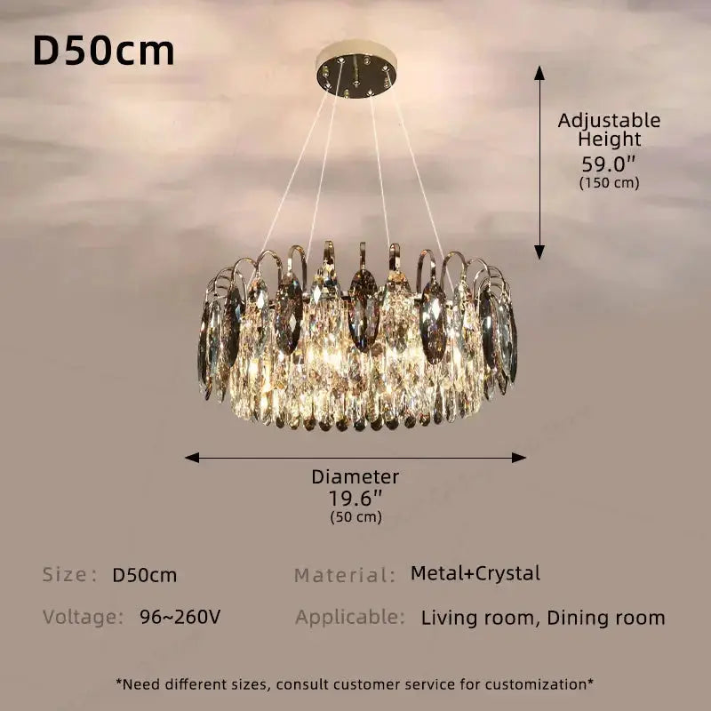 Dining Room Modern Luxury Chandelier — alternate product view 7