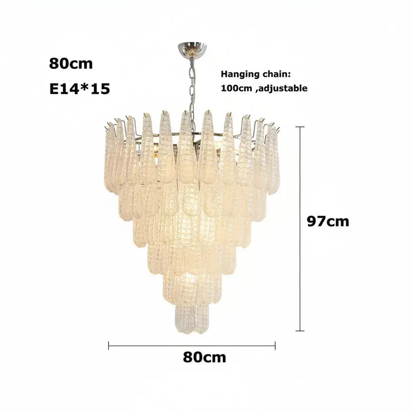 Glass Leaf Wall Light — alternate product view 9